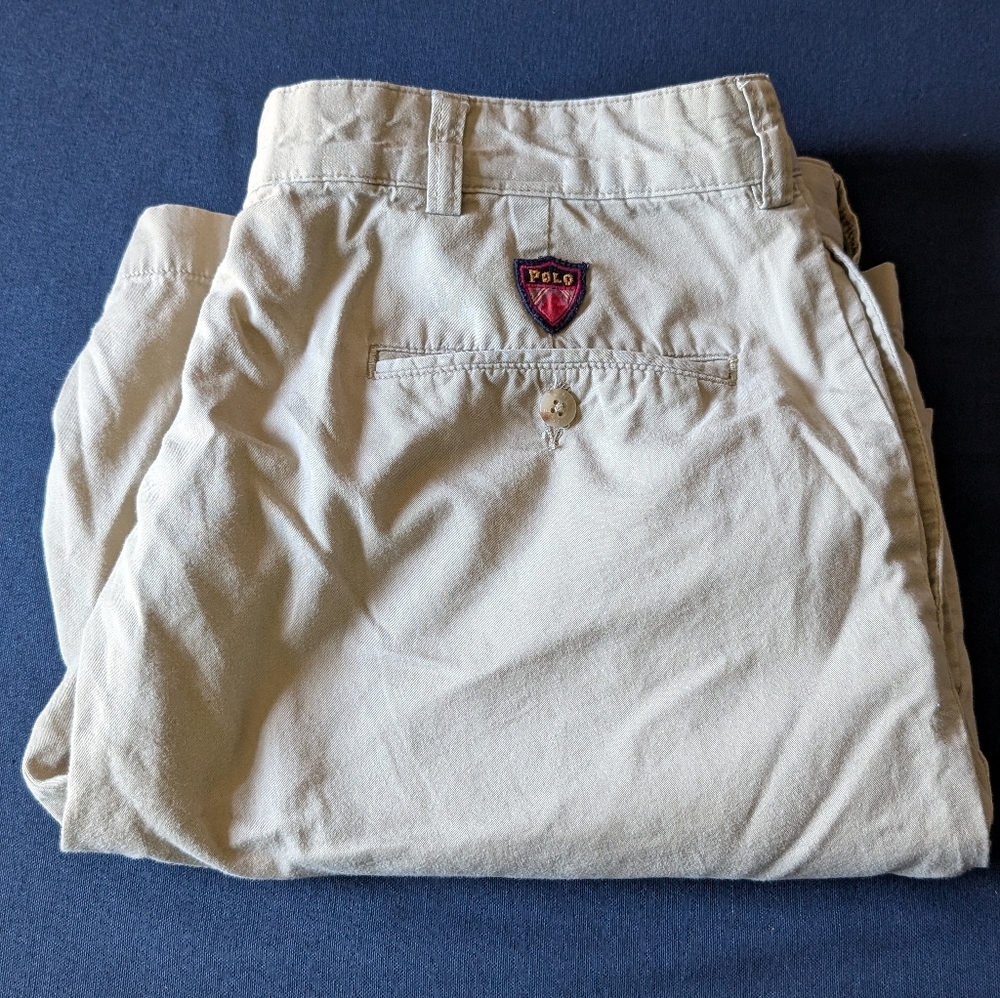POLO GOLF by Ralph Lauren - Chino Beige Shorts - Men Size 36
